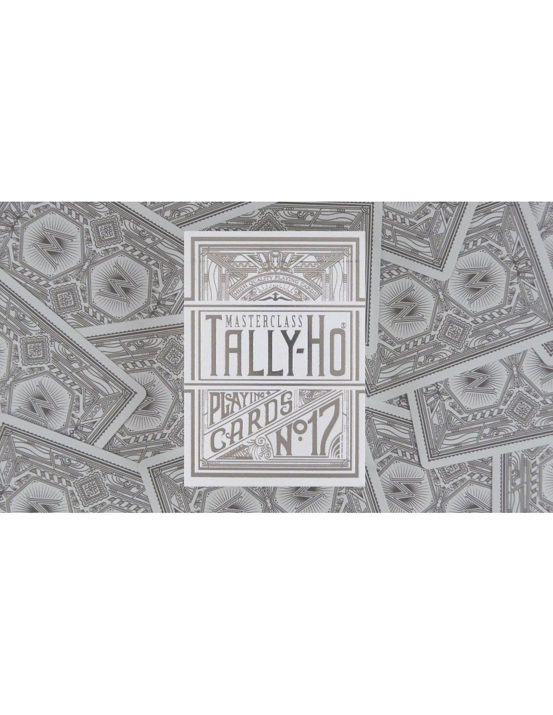 White Playing Cards Limited Edition Tally-Ho Masterclass 