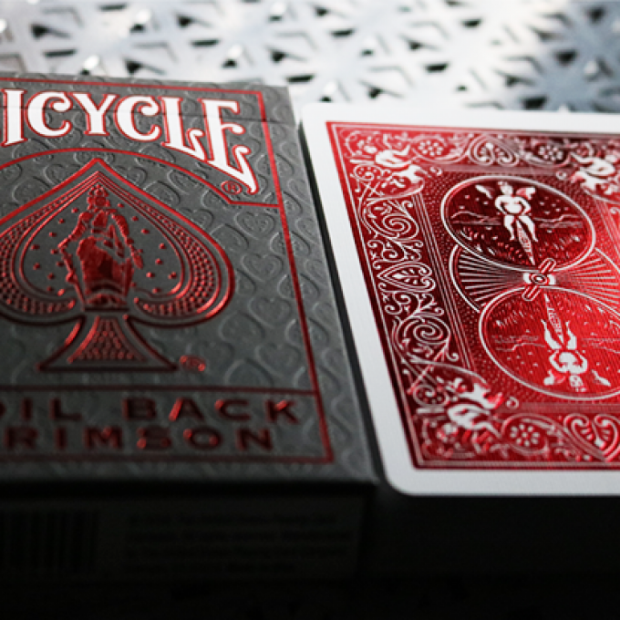 Red Version 2 by US Playing Card Co Details about   Bicycle Rider Back Crimson Luxe 