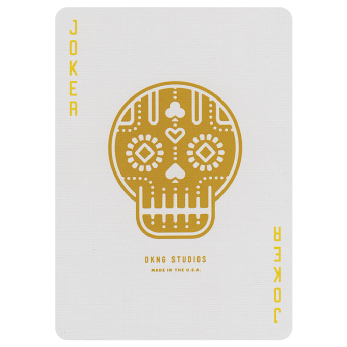 DKNG Yellow Wheel Playing Cards by Art of Play 