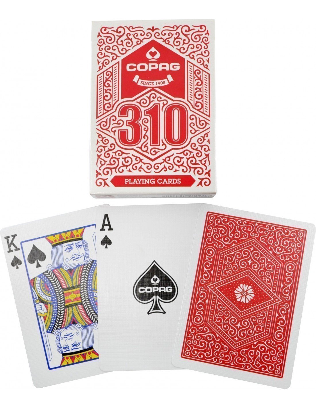 Details about   8 Decks Copag 310 Svengali Poker Playing Cards Paper Standard Index Red New 